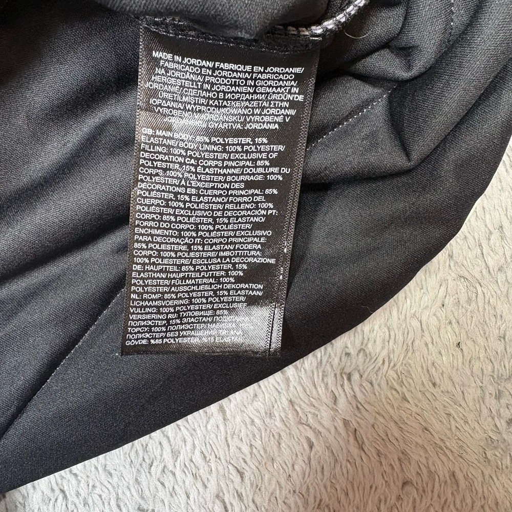 The North Face Mountain Sweatshirt Pullover Womens XS Black Purple Hoodie Casual - Picture 7 of 12